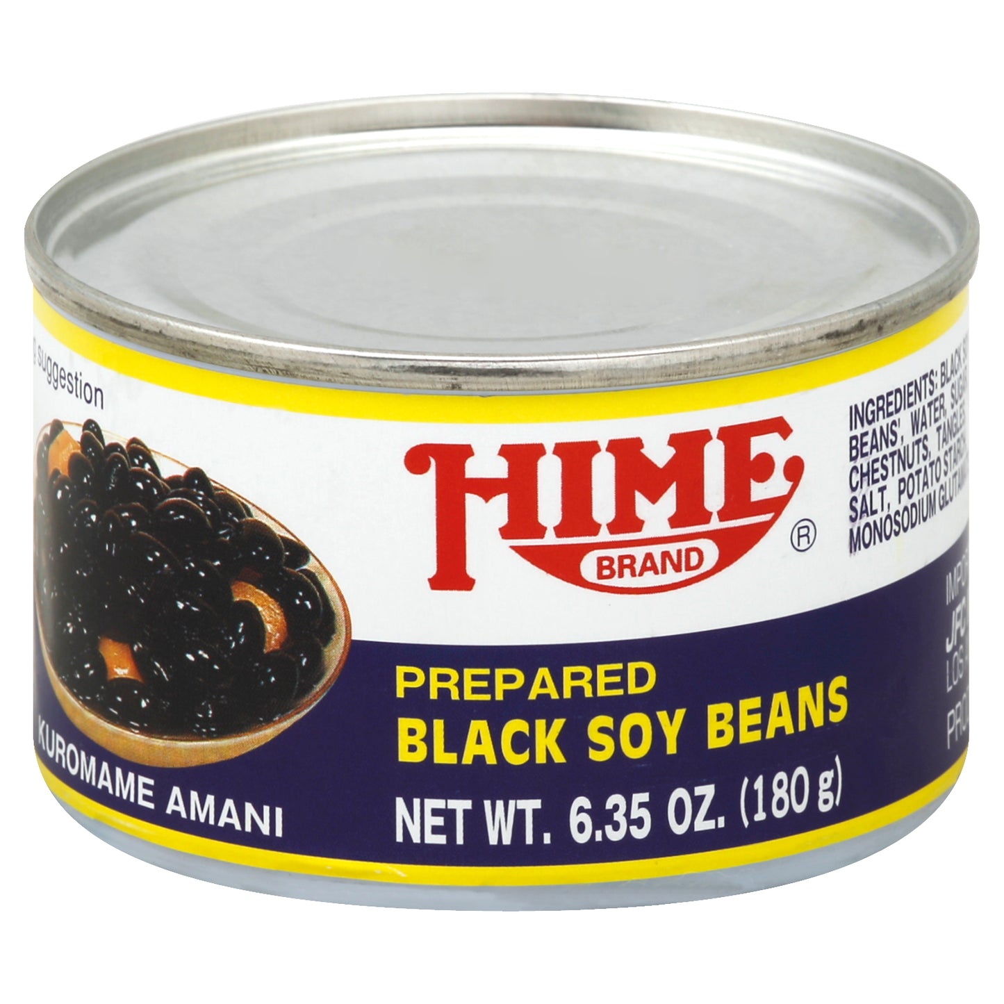 Hime Black Soy Beans 6.35 oz