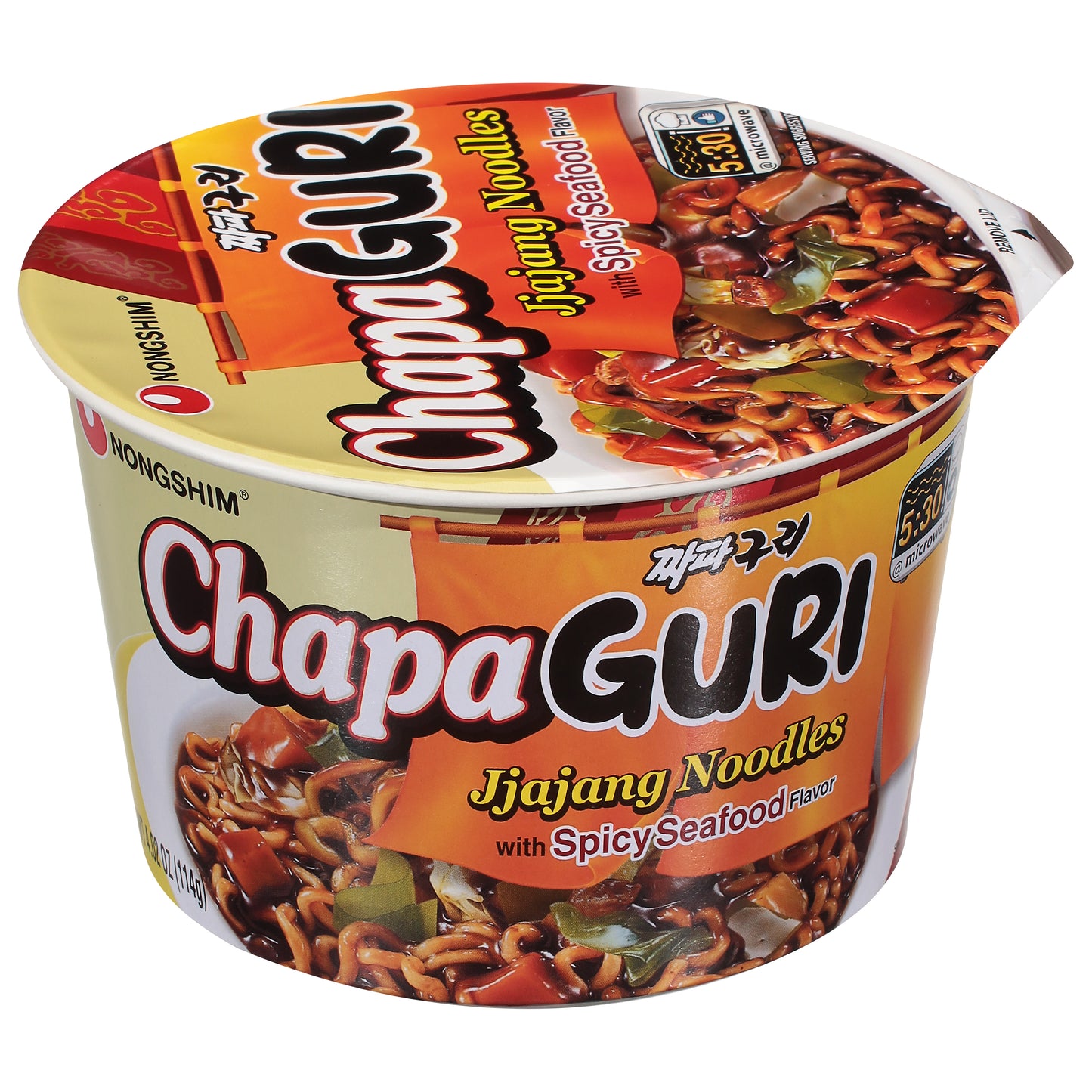 Nongshim Spicy Seafood Flavor Jjajang Noodles 4.02 oz