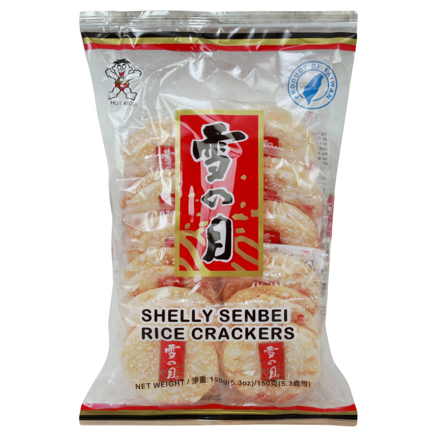 Hot-Kid Rice Crackers 5.3 oz