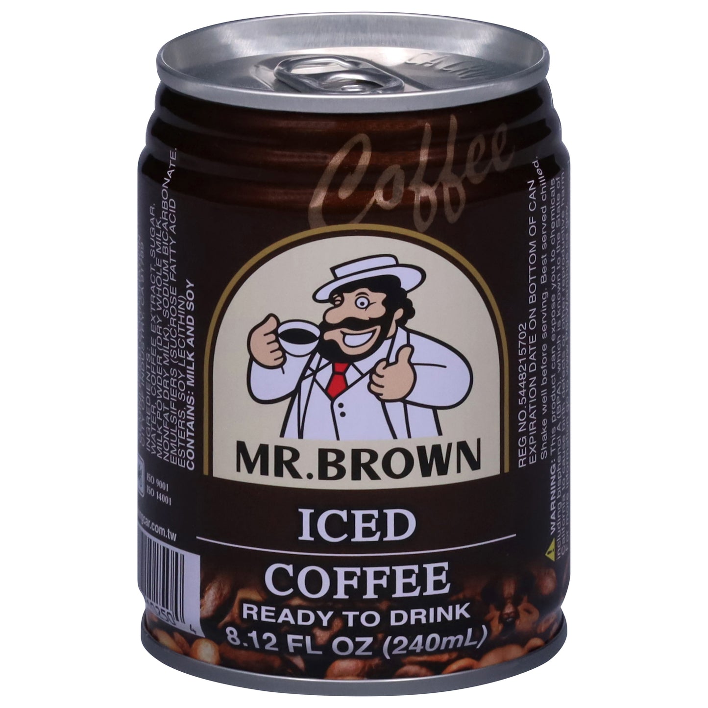 Mr. Brown Iced Iced Coffee 8.12 fl oz