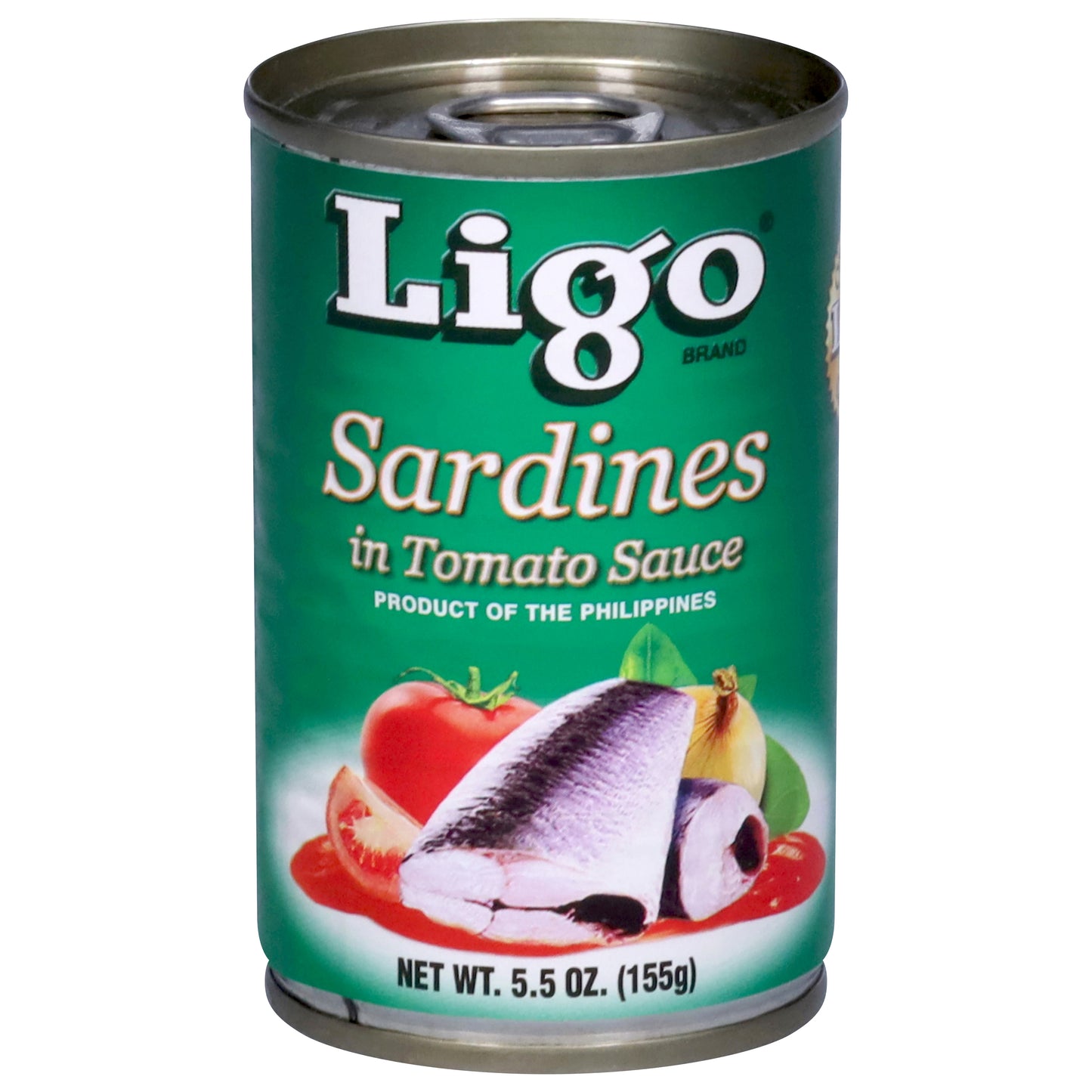 Ligo Sardines in Tomato Sauce 5.5 oz