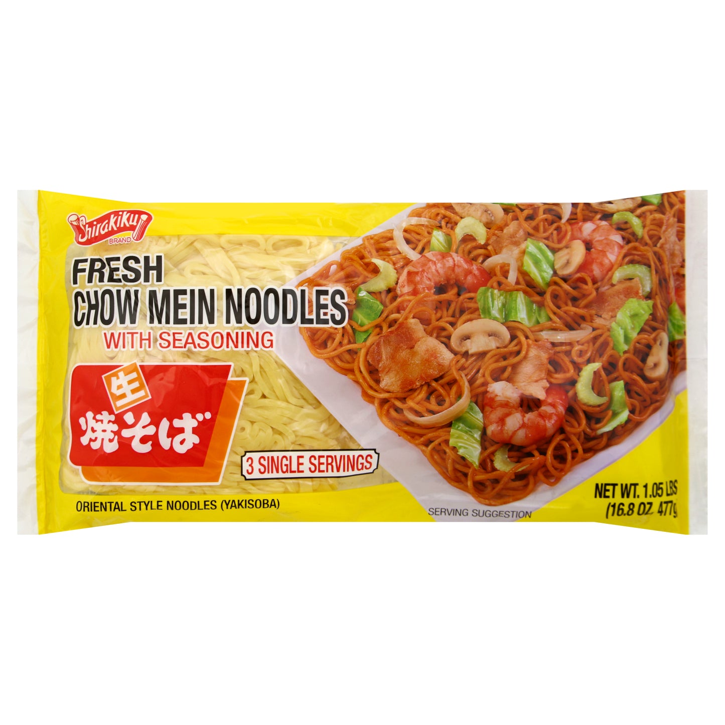 Shirakiku Chow Mein Noodles 16.8 oz