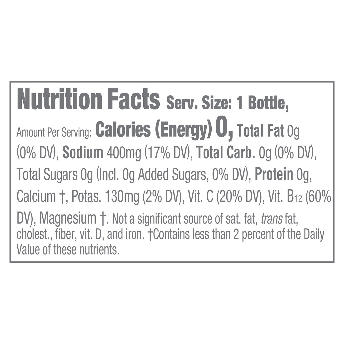 POWERADE ZERO Mixed Berry Sports Drink, 20 fl oz (Pack of 24)