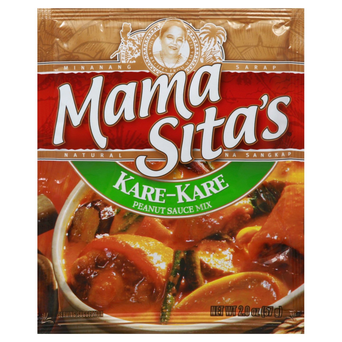 Mama Sitas Peanut Sauce Mix 2 oz