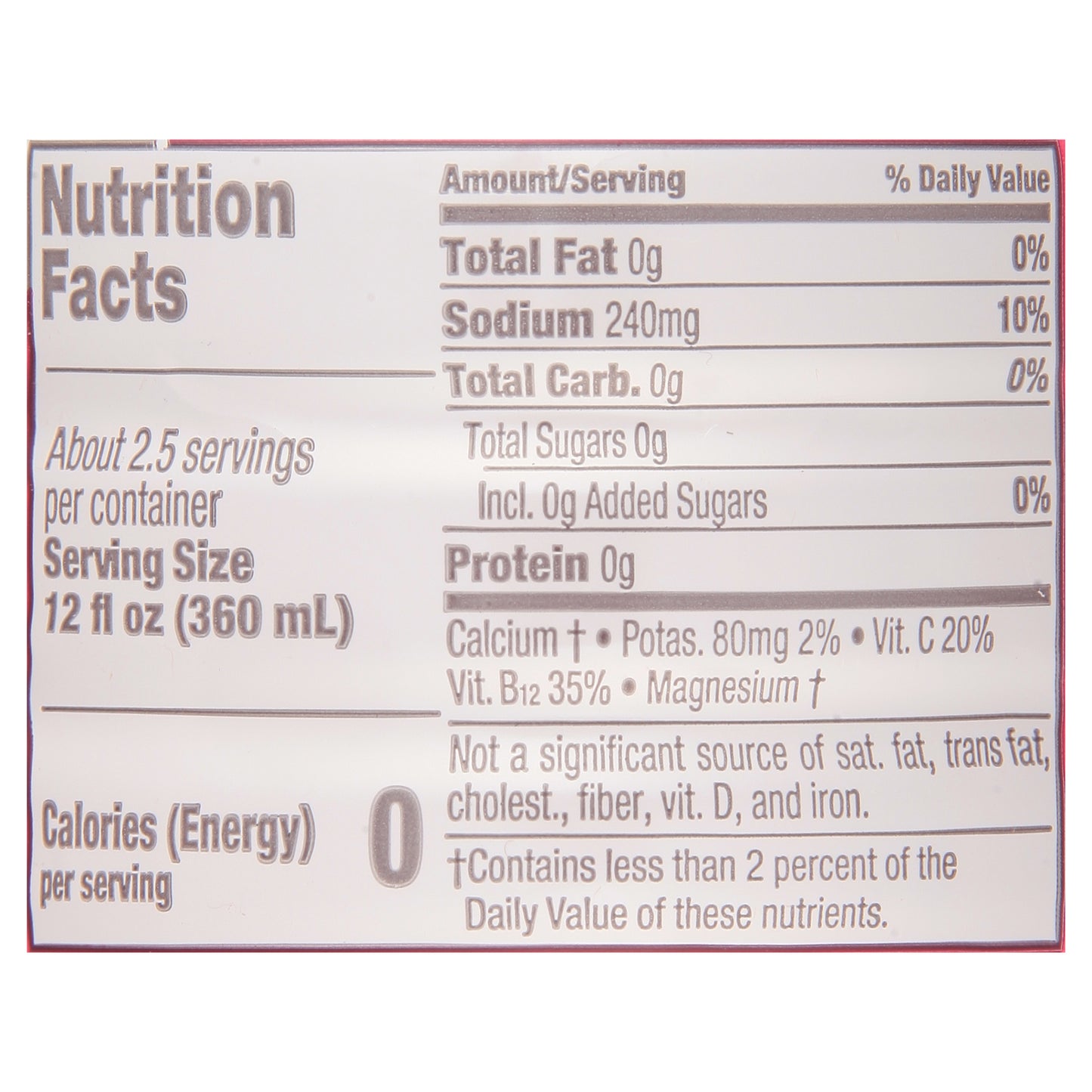 Powerade Zero Strawberry Smash Sports Drink 28 fl oz