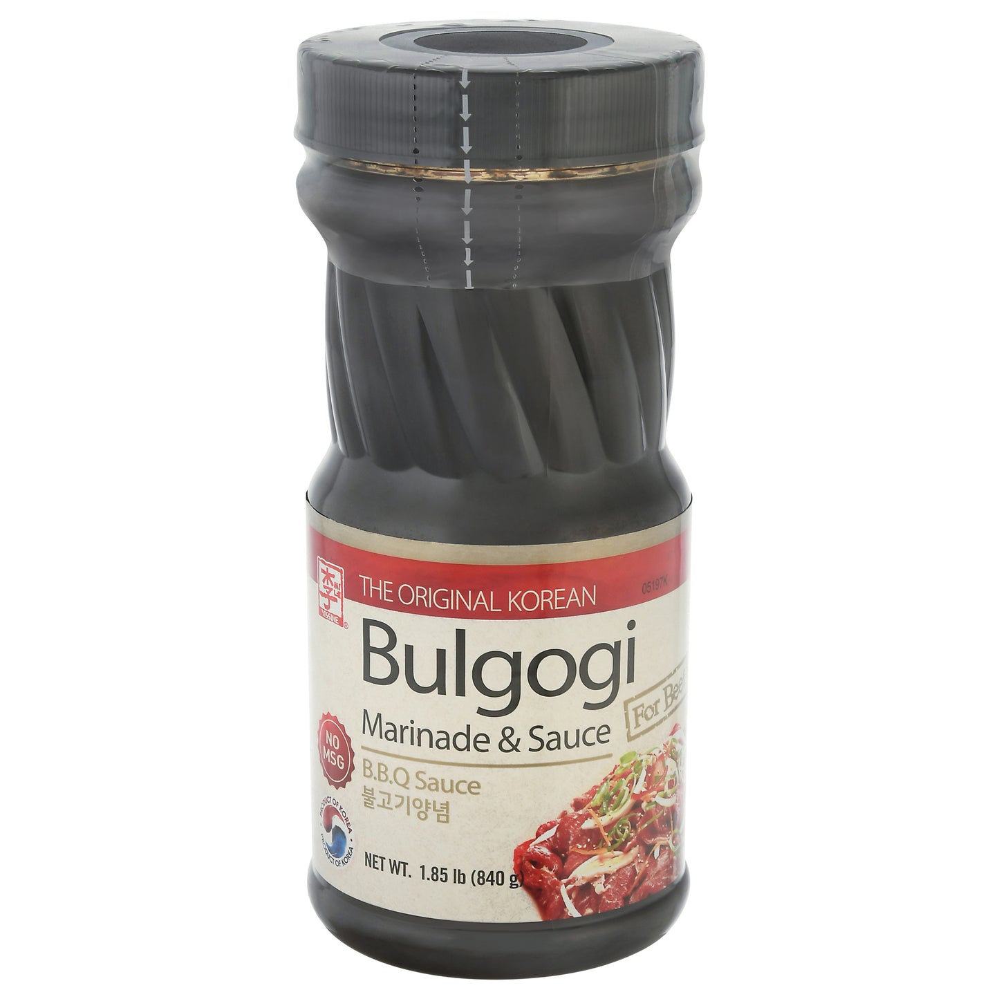 Yissine Bulgogi Bbq Marinade & Sauce 1.85 lb Bottle
