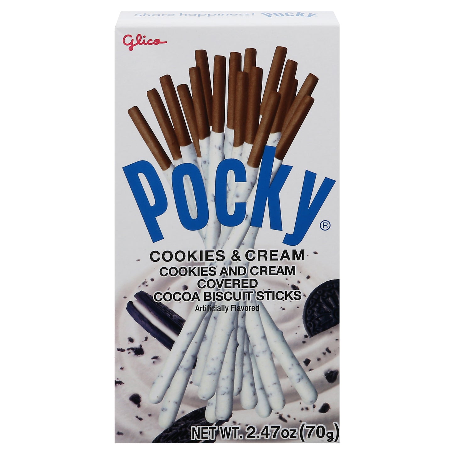 Pocky Cookies & Cream Biscuit Sticks 2.47 oz