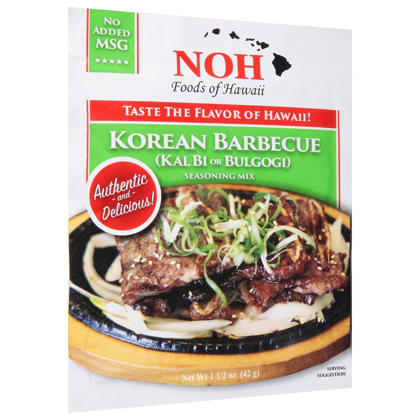 NOH Foods Of Hawaii Korean Barbecue Seasoning Mix 1.5 oz