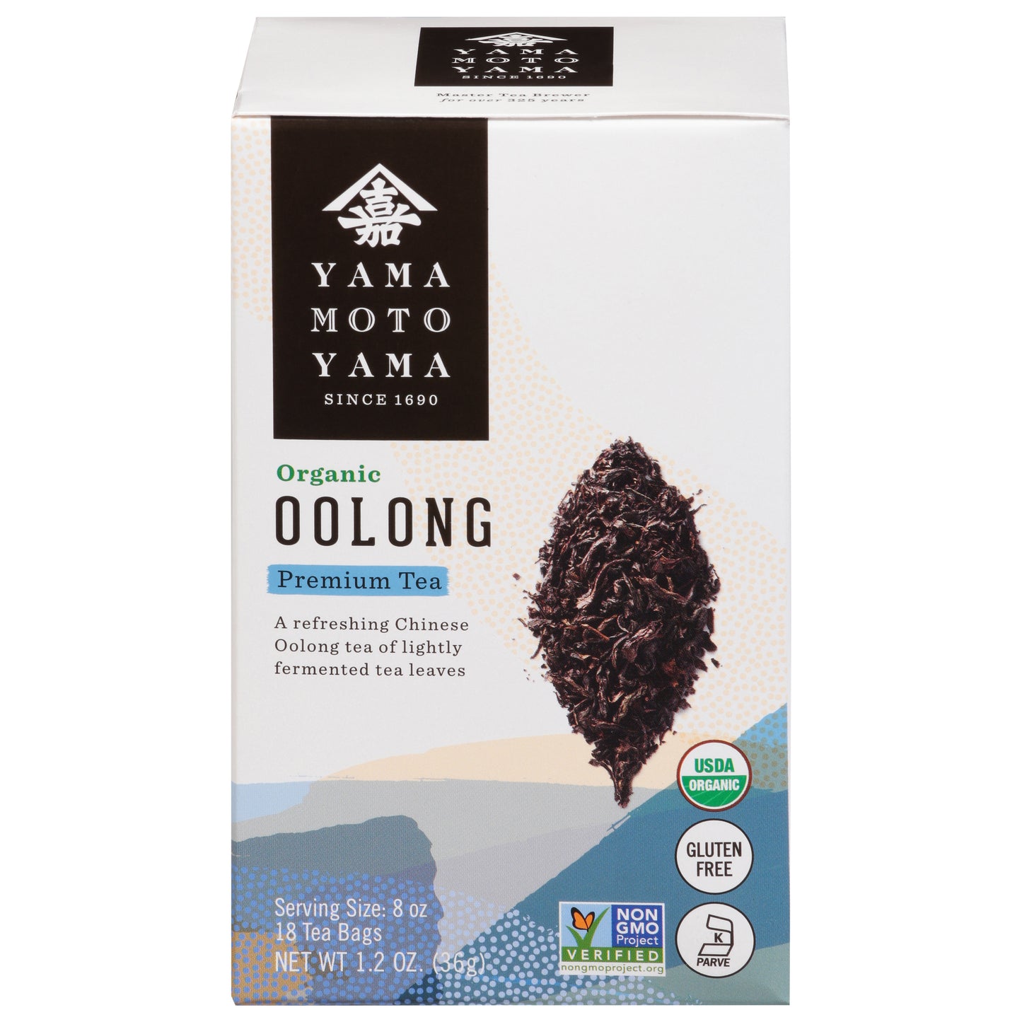 Yama Moto Yama Organic Premium Oolong Tea 18 Bags