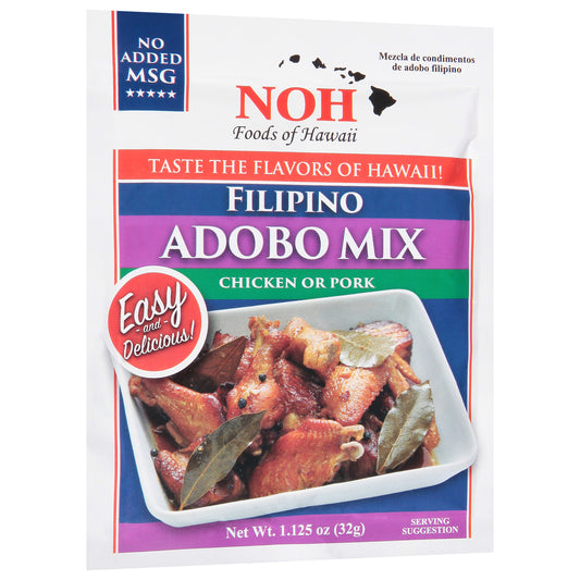 NOH Foods Of Hawaii Filipino Chicken or Pork Adobo Mix 1.125 oz