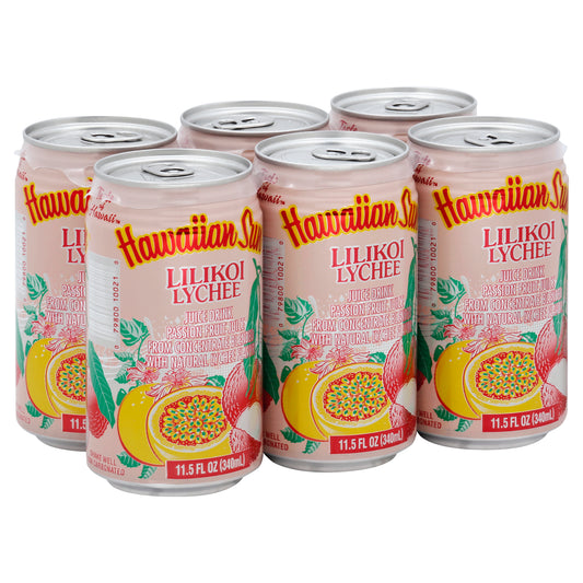 Hawaiian Sun Juice Drink 6 ea