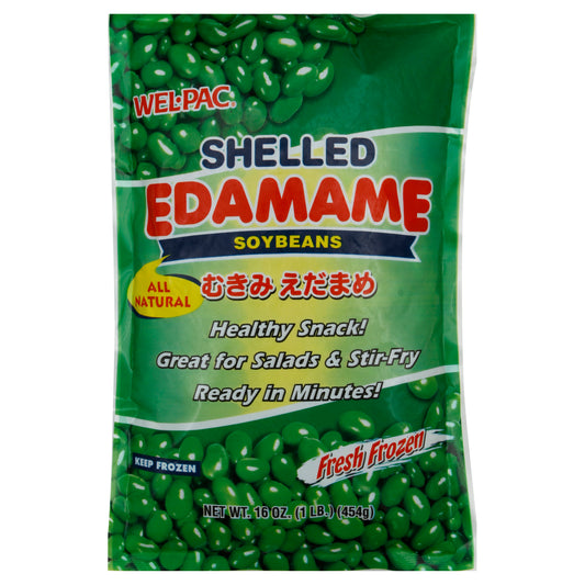 Wel-Pac Edamame 16 oz - Soybeans Shelled