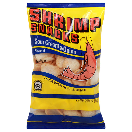 Marco Polo Shrimp Snacks 2.5 oz - Sour Cream