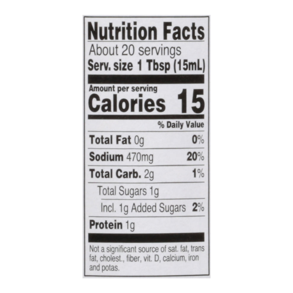 Kikkoman Gluten-Free Less Sodium Tamari Soy Sauce 10 fl oz