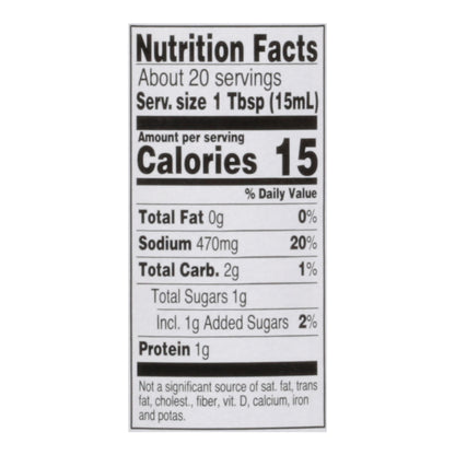 Kikkoman Gluten-Free Less Sodium Tamari Soy Sauce 10 fl oz