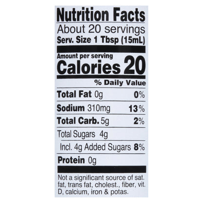 Kikkoman Gluten-Free Less Sodium Teriyaki Marinade & Sauce 10 fl oz