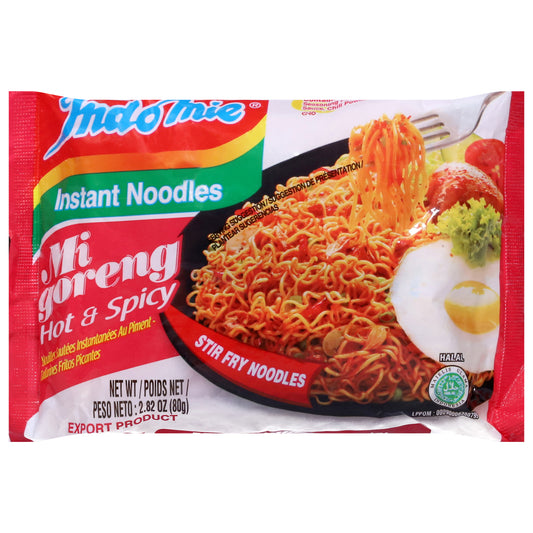Indomie Hot & Spicy Stir Fry Instant Noodles 2.82 oz
