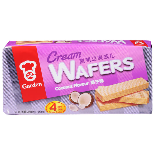 Garden Cream Coconut Flavour Wafers 4 ea