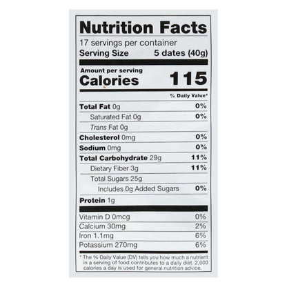 Shahia Tunisian Pitted Dates 24 oz