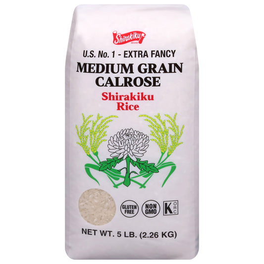 Shirakiku Medium Grain Calrose Shirakiku Rice 5 lb