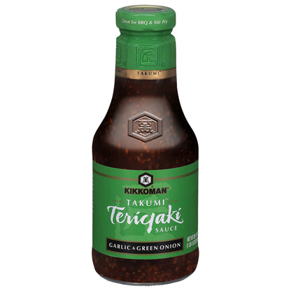 Kikkoman Takumi Garlic & Green Onion Teriyaki Sauce 20.5 oz