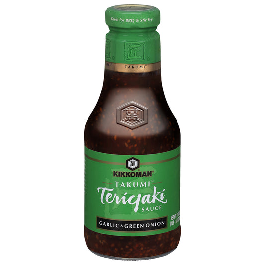 Kikkoman Takumi Garlic & Green Onion Teriyaki Sauce 20.5 oz