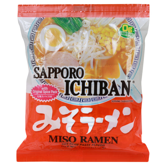 Sapporo Ichiban Miso Ramen 3.55 oz
