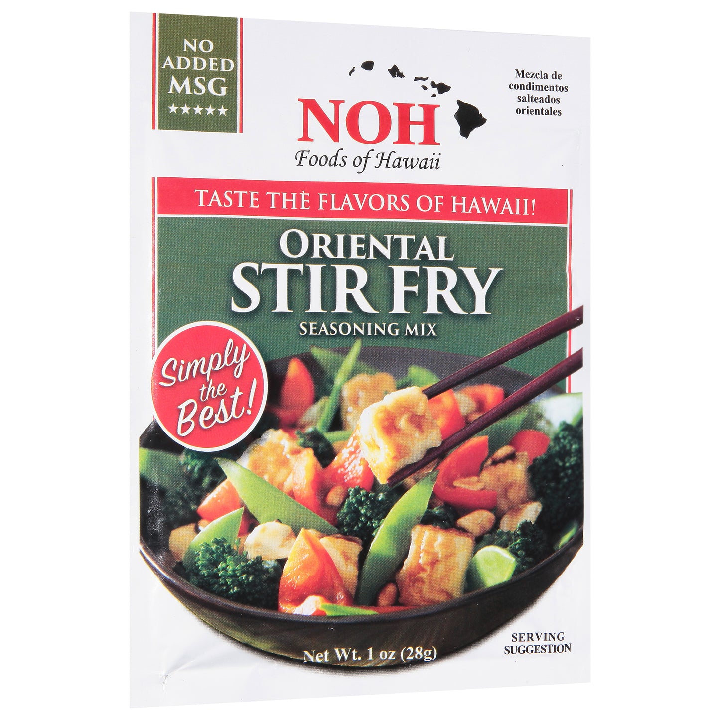 NOH Foods Of Hawaii Oriental Stir Fry Seasoning Mix 1 oz