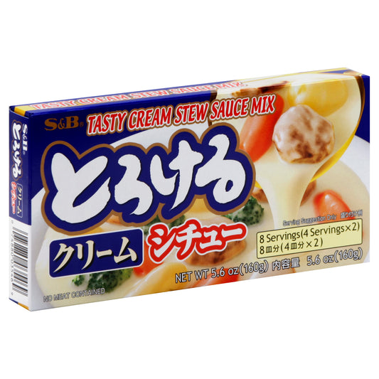 S&B Stew Sauce Mix 5.6 oz - White