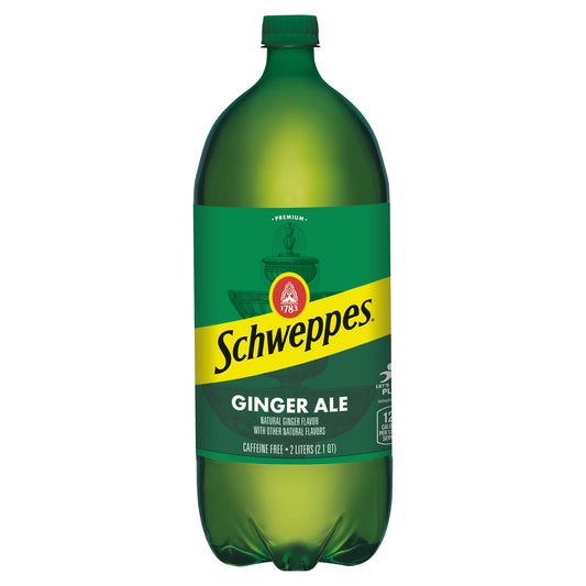 Schweppes Caffeine Free Ginger Ale 2 lt