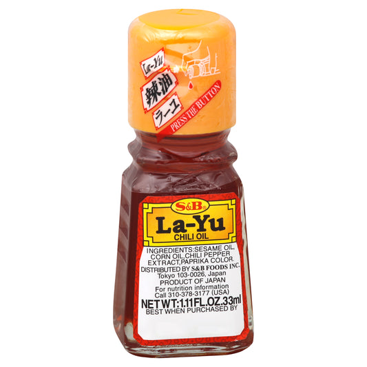 S&B Chili Oil 1.11 oz
