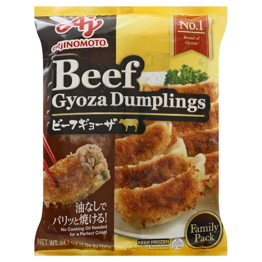 Ajinomoto Family Pack Beef Gyoza Dumplings 24.7 oz