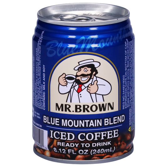 Mr. Brown Blue Mountain Blend Iced Coffee 8.12 fl oz