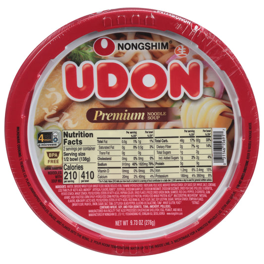 Nongshim Premium Udon Noodle Soup 9.73 oz