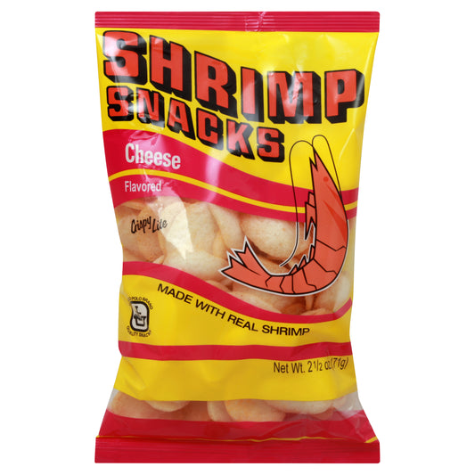 Marco Polo Shrimp Snacks 2.5 oz - Cheese