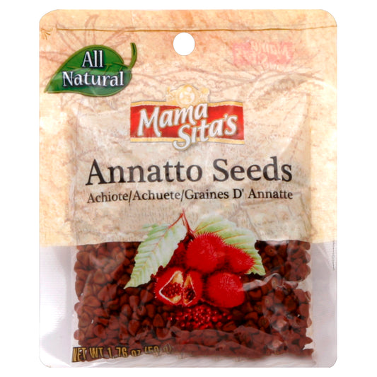 Mama Sitas Annatto Seeds 1.76 oz