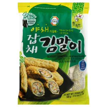 Surasang Vegetable Flavor Seaweed Spring Roll 17.6 oz