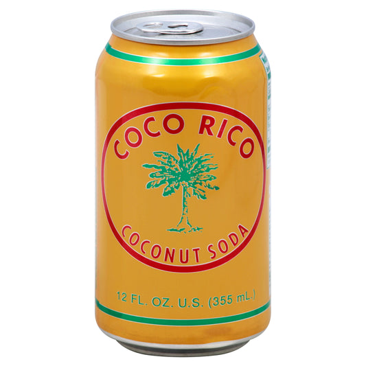 Coco Rico Coconut Soda 12 oz
