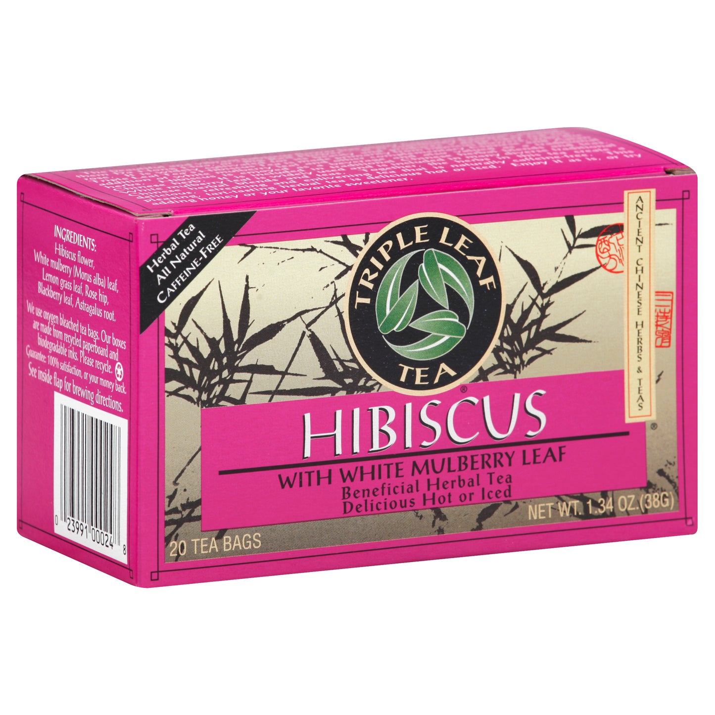 Triple Leaf Tea Herbal Tea 20 ea - Hibiscus