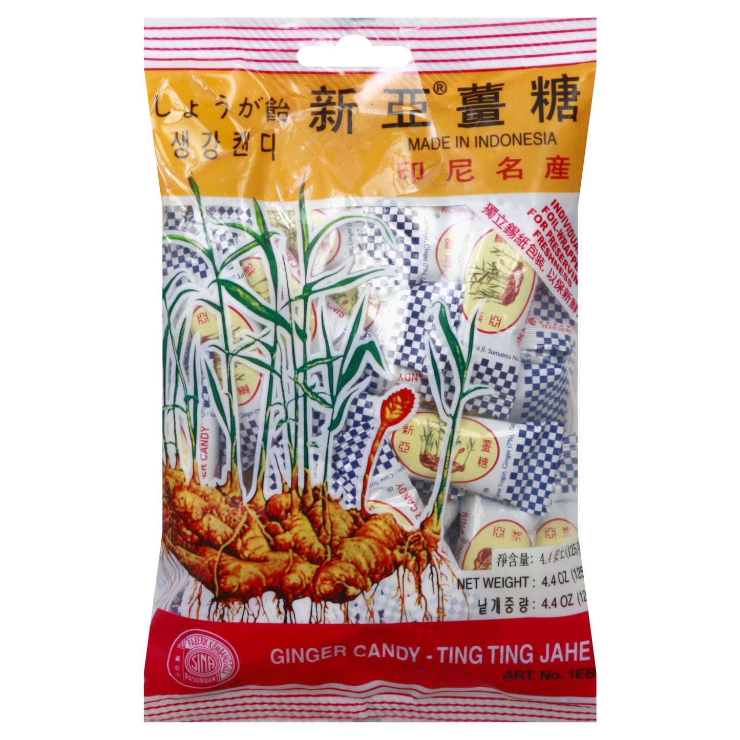 Ting Ting Jahe Ginger Candy 4.4 oz