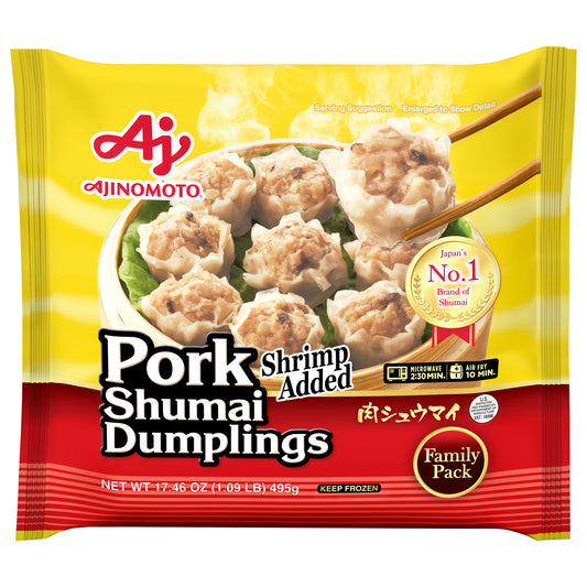 Ajinomoto Pork Shumai Dumplings Family Pack 17.46 oz