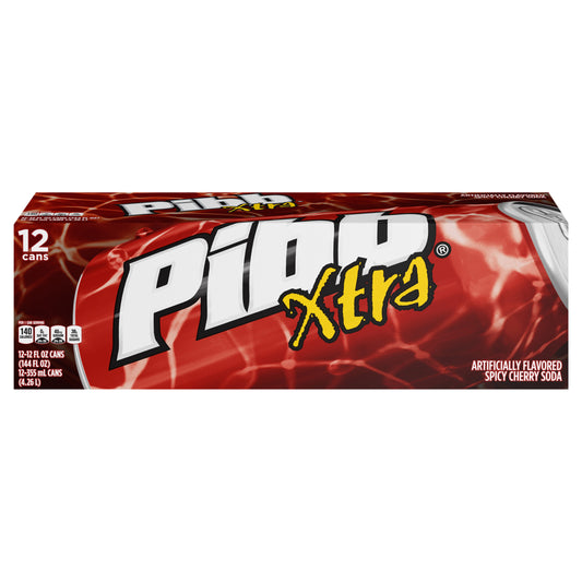 Pibb Xtra Fridge Pack Cans, 12 fl oz, 12 Pack